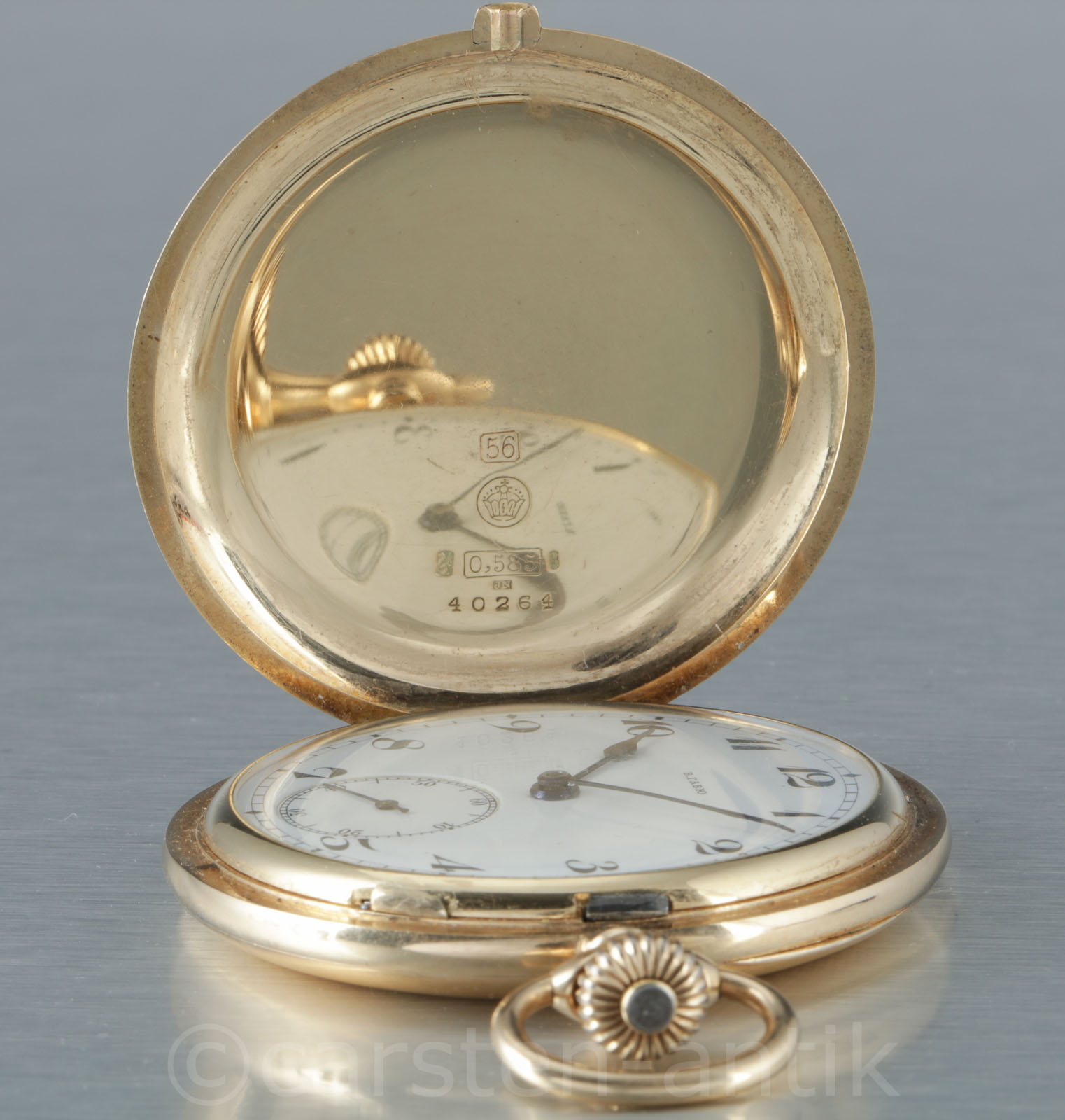 Louis William Gabus  Le Locle Ankerchronometer Qualit t 