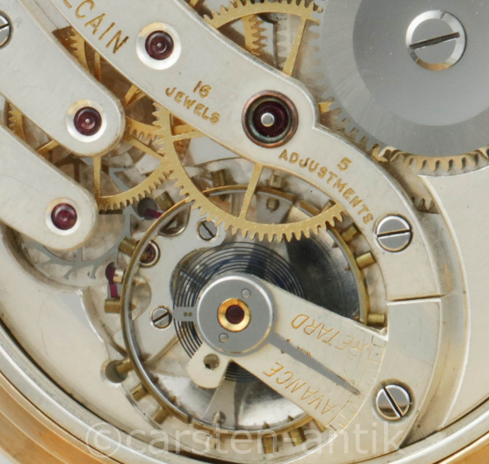 Ditisheim Co 18k Gold Savonnette Chronometre Vulcain Original Box Ebay
